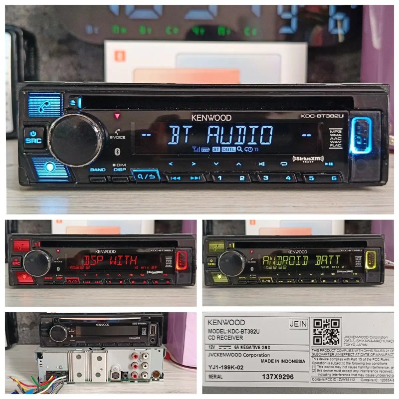 Процесорний Kenwood kdc-BT/Bluetooth audio — фото 5