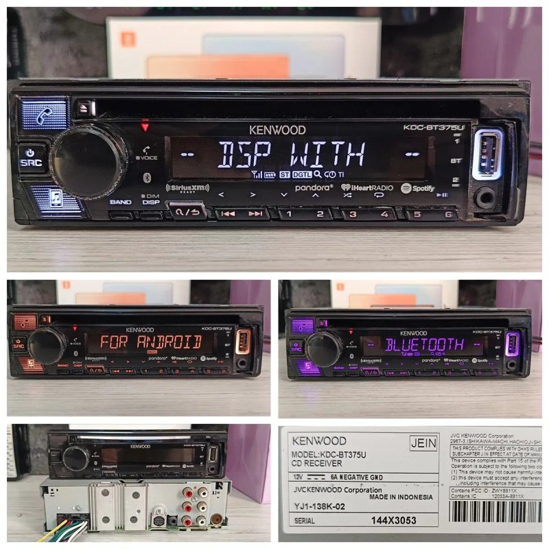 Процесорний Kenwood kdc-BT/Bluetooth audio — фото 7