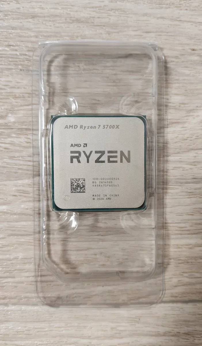 Процессор AMD Ryzen 7 5700x новий — фото 2