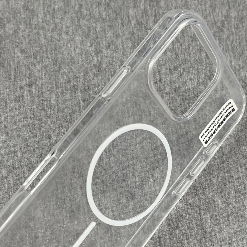 Прозорий чохол з MagSafe для iPhone 18/17/16/15/14/13 | Pro / Pro Max | ПРЕМІУМ ЯКІСТЬ | УСІ МОДЕЛІ !! — фото 8