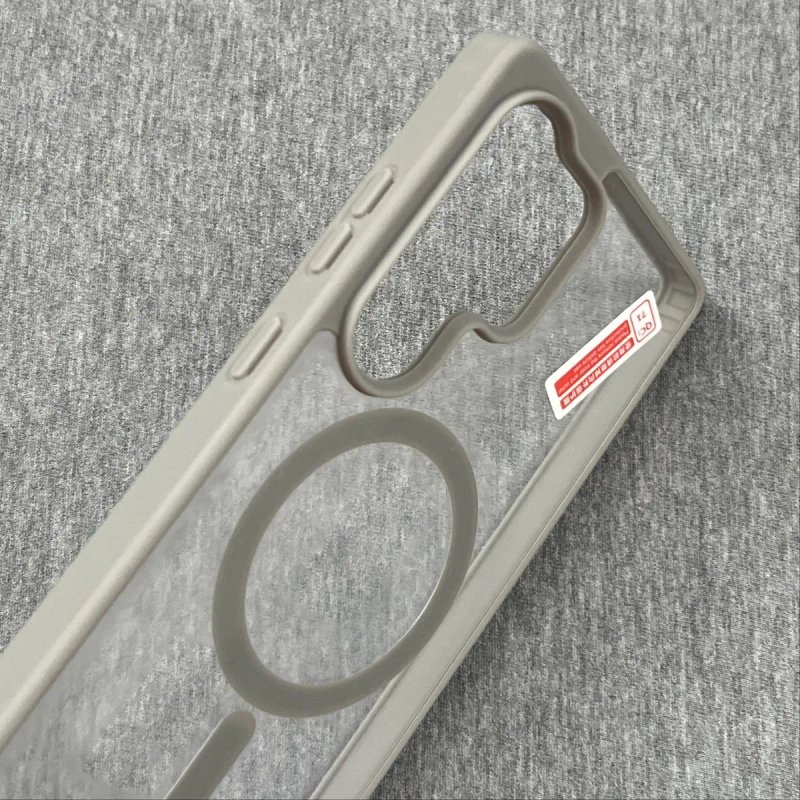 Прозорий чохол з MagSafe для Samsung Galaxy S26/S25/S24 | Прозорі силіконові чохли Matte Acrylic для Samsung | НОВІ !!! — фото 5