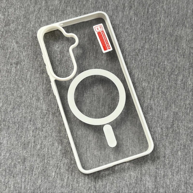 Прозорий чохол з MagSafe для Samsung Galaxy S26/S25/S24 | Прозорі силіконові чохли Matte Acrylic для Samsung | НОВІ !!! — фото 6