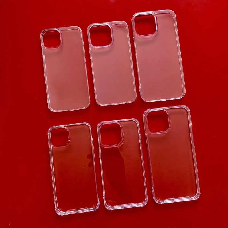 Прозорий силіконовий чохол чехол бампер для на IPhone 17 Pro Max — фото 2