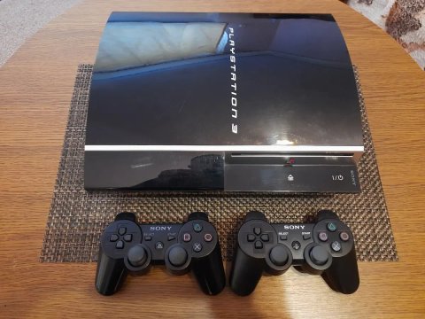 PS3 Fat 500gb +45 игр Gta 5, San Andreas/Fifa 19/Mortal/Tekken/Metro