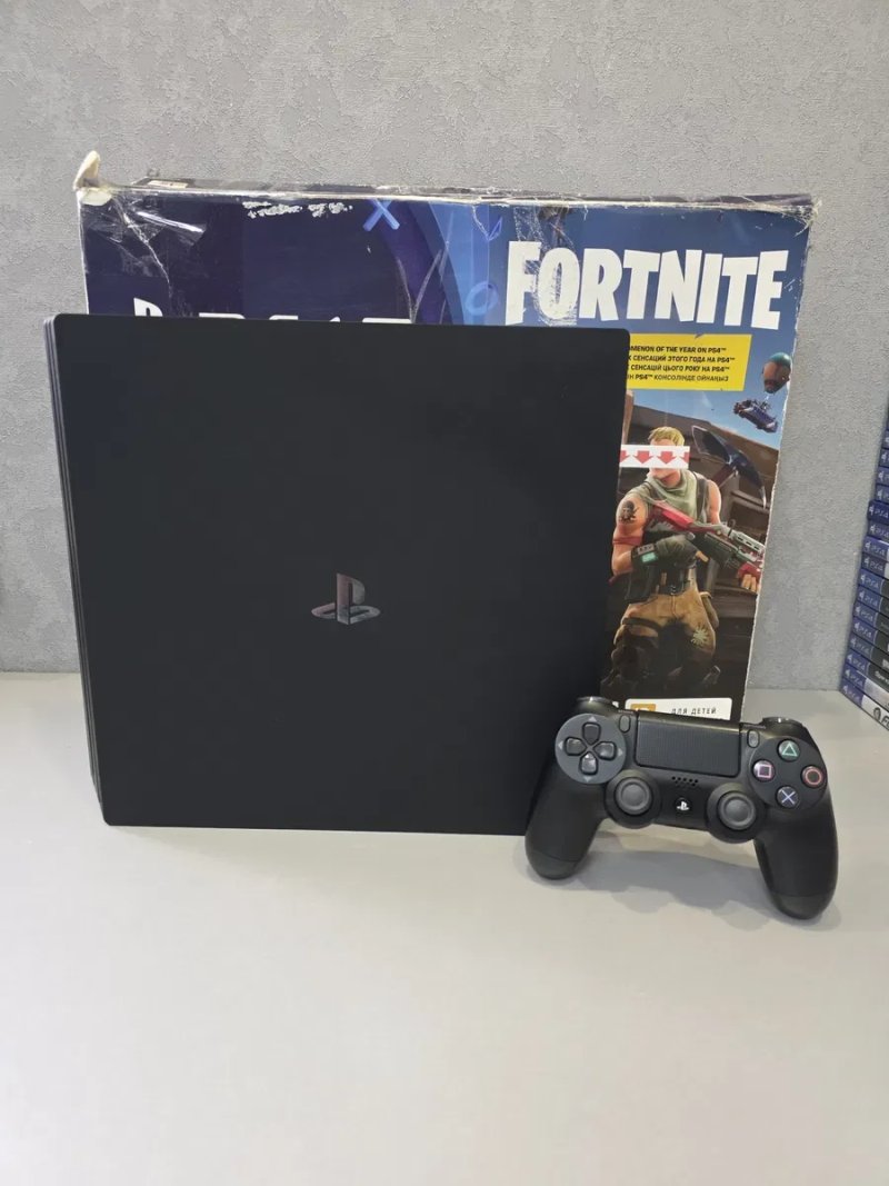 Ps4 Pro Cuh7108B Sony Playstation Ps 4 HDD 1TB 1024GB 12 Місяців Гарантія Магазин + Uncharted Lost Legacy — фото 3
