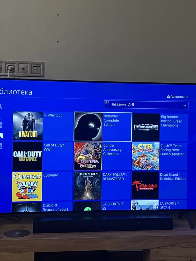 Ps4 slim 1 tb - 65 игр goldhen, 2 геймпада — фото 4