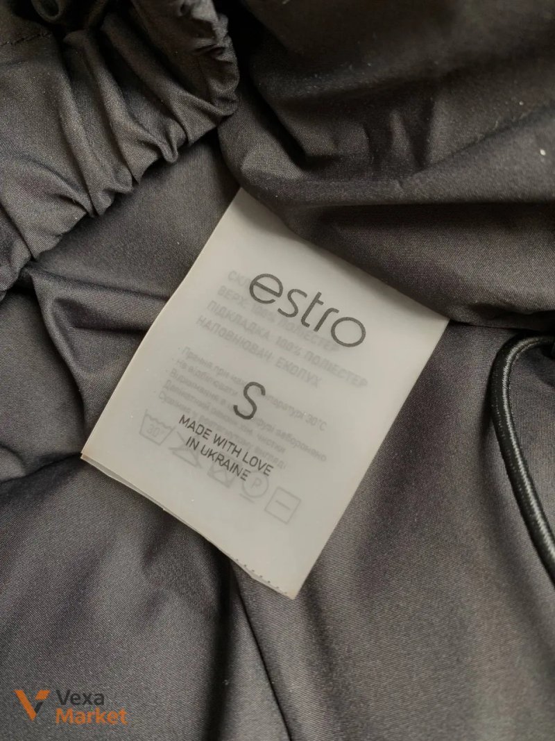 Пуховик Estro синій С-М — фото 6