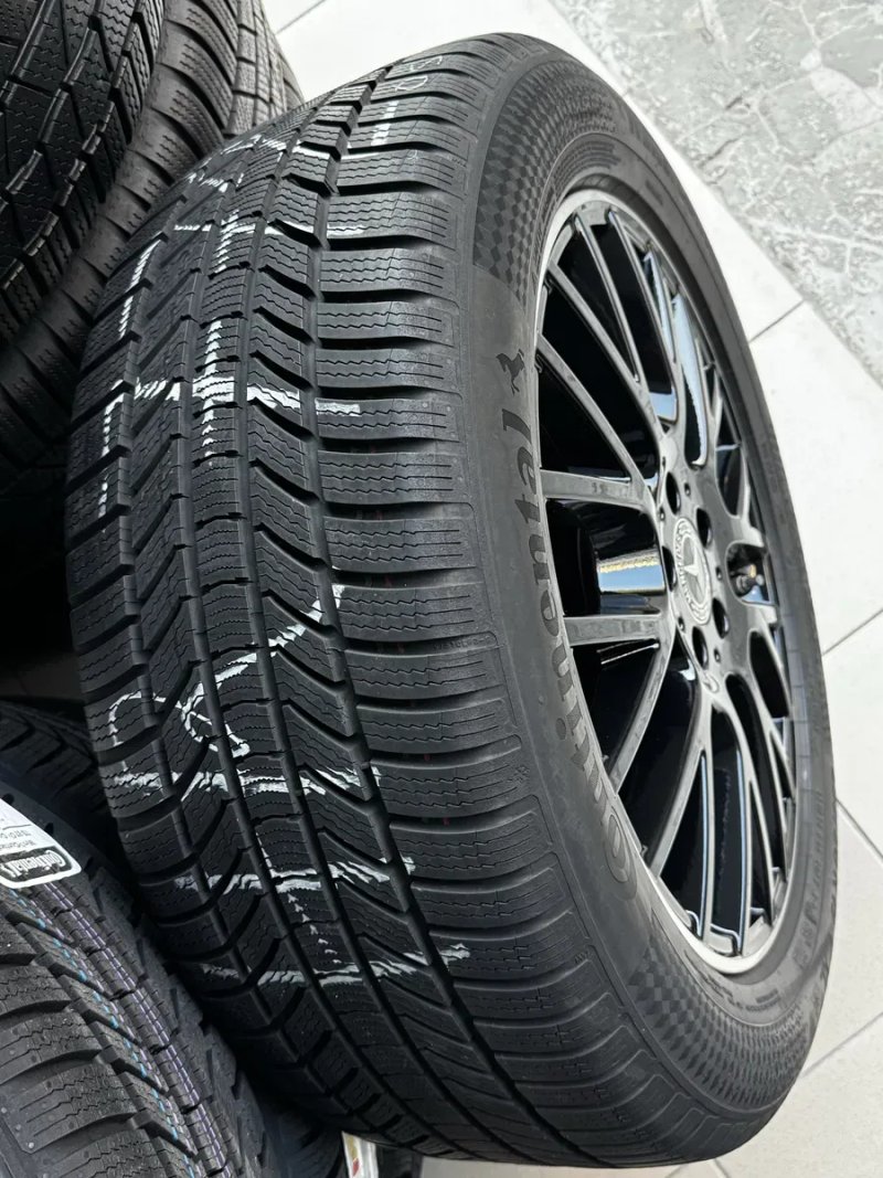 R-19 зима Mercedes,оригінал для моделей Мерседес:GLE GLS GL ML R w167 v167 w166 w164 взутий у шини Continental Winter Contact TS 870 P 255/50/R19 — фото 7
