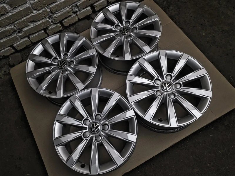 R16 5x112 | Original | Volkswagen/Audi/Skoda/Seat/Cupra... | VAG | Комплект / 4шт | Преміум диски | Рідна фарба, ідеальний стан, без дефектів — фото 4