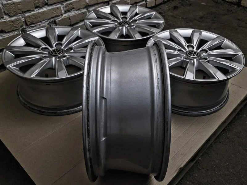 R16 5x112 | Original | Volkswagen/Audi/Skoda/Seat/Cupra... | VAG | Комплект / 4шт | Преміум диски | Рідна фарба, ідеальний стан, без дефектів — фото 5