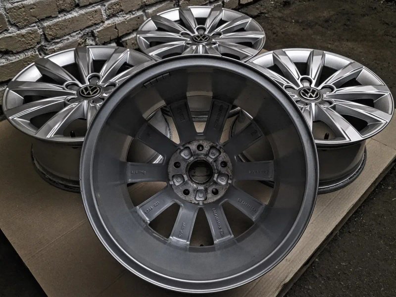 R16 5x112 | Original | Volkswagen/Audi/Skoda/Seat/Cupra... | VAG | Комплект / 4шт | Преміум диски | Рідна фарба, ідеальний стан, без дефектів — фото 6