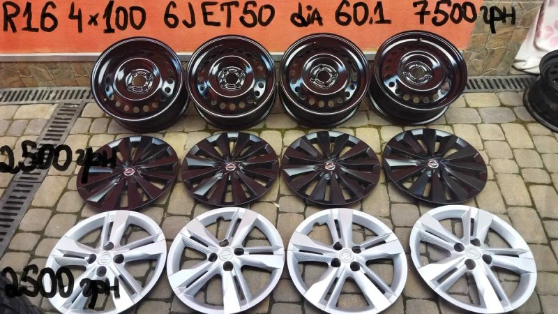 R16 Megane3-4Scenik Logan Sandero Clio Vesta Nissan Micra Kicks Honda Kia Renault Opel Citroen Peugeot Subaru Ford Volkswagen Seat Jeep — фото 2