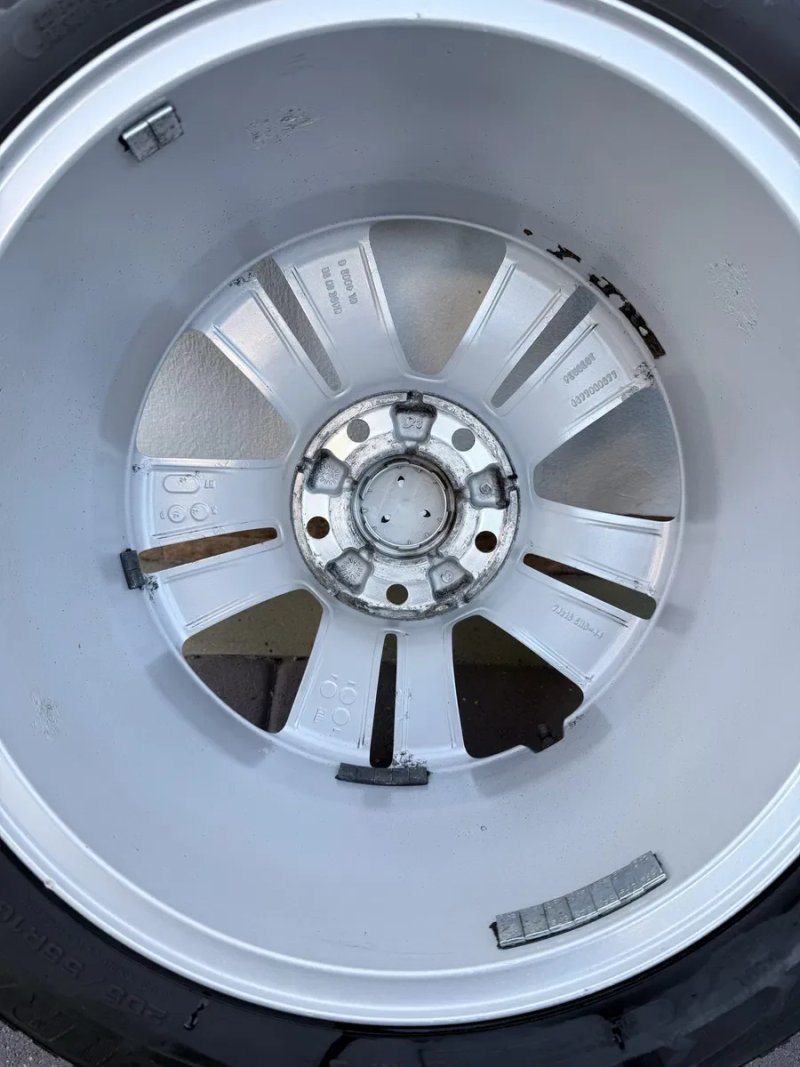 R16 оригінальні диски 5x108 Peugeot 308SW/407/ 508 / Volvo S60 шини 205/55R16 зима (комплект) — фото 7
