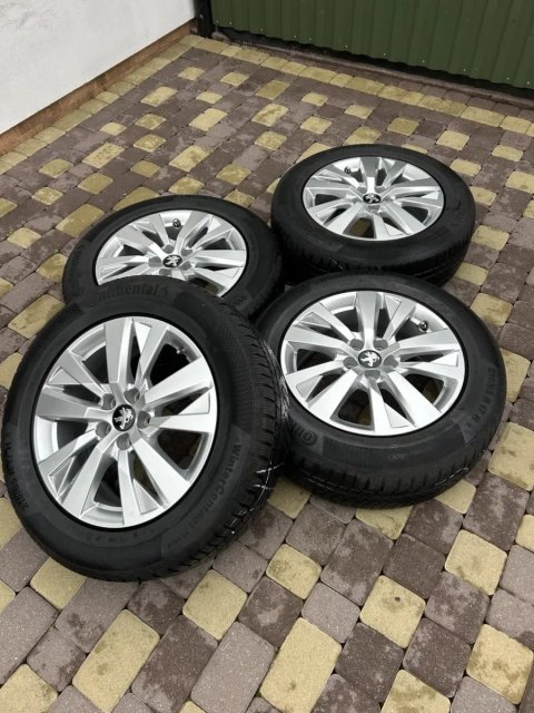 R17 оригінальні диски 5x108 Peugeot 3008/5008 / Ford Kuga / Renaul Koleos 215/65R17 (зима)