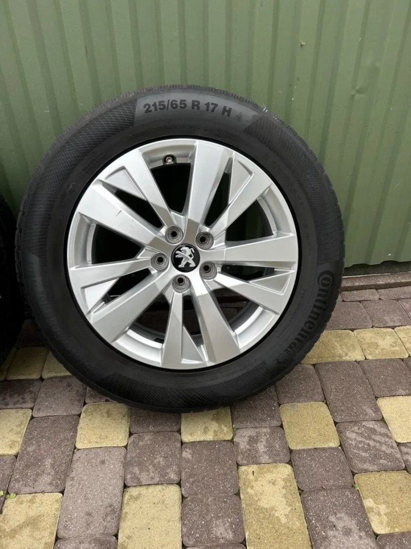 R17 оригінальні диски 5x108 Peugeot 3008/5008 / Ford Kuga / Renaul Koleos 215/65R17 (зима) — фото 7