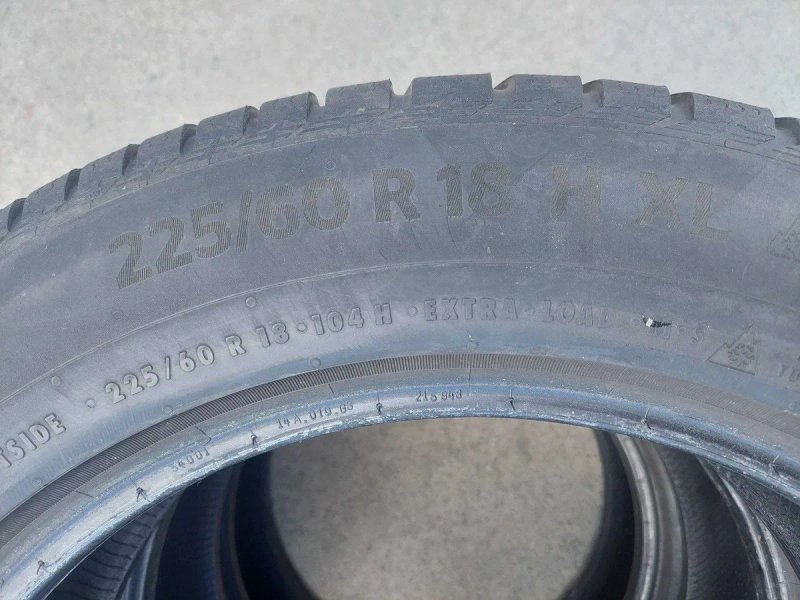 R18 225 60 Continental WinterContact TS 860 S 104H XL Run Flat dot2320 7mm+- BMW X3 X4 Audi Q5 Mercedes-Benz GLC Toyota RAV4 Volvo XC60 — фото 3