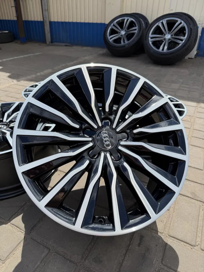 R18 5/112 Audi Original A3 Etron A1 A4 A6 Q3 Skoda VW Ауди Ауді 8V0 601 025 CD — фото 4