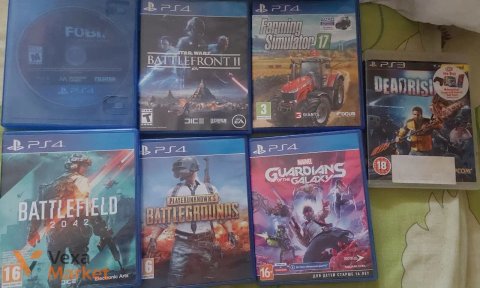 Ігрові диски PlayStation 3 та PlayStation 4