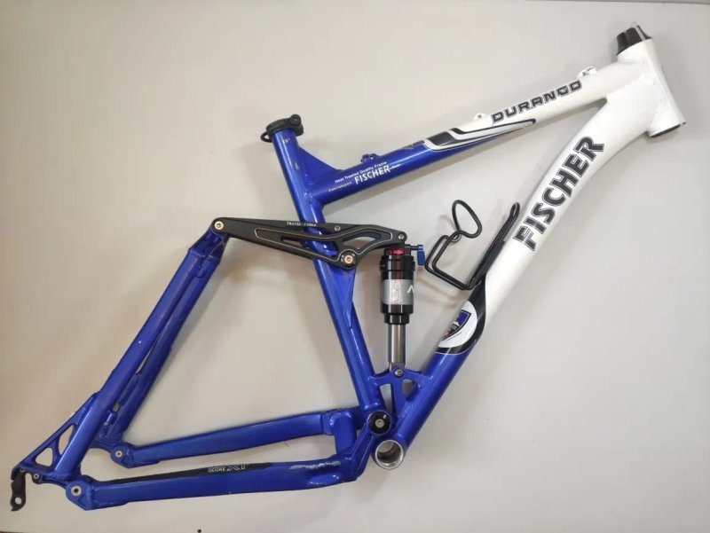 Рама FISCHER Durango 19" 140мм 26"-ті; двухподвес двопідвіс rockshox — фото 2