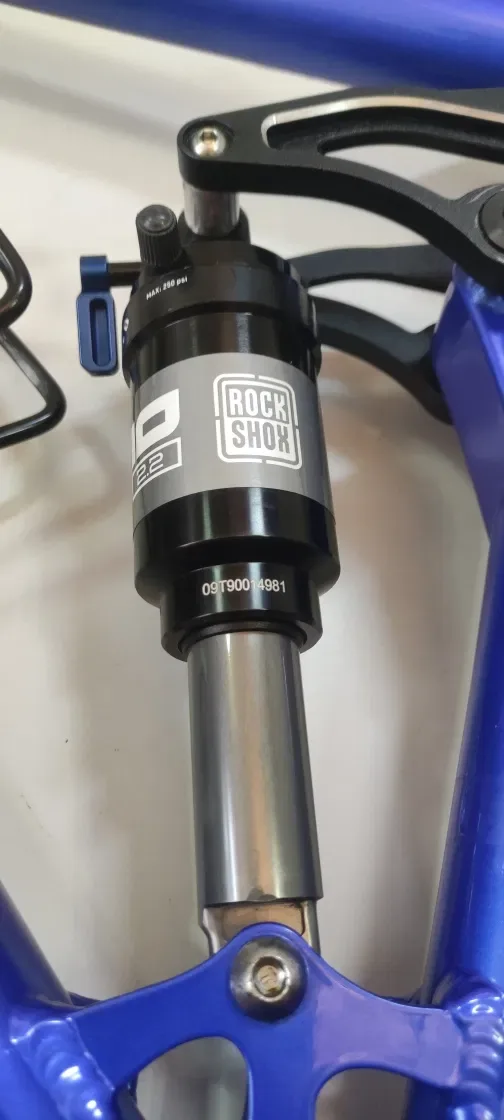 Рама FISCHER Durango 19" 140мм 26"-ті; двухподвес двопідвіс rockshox — фото 4