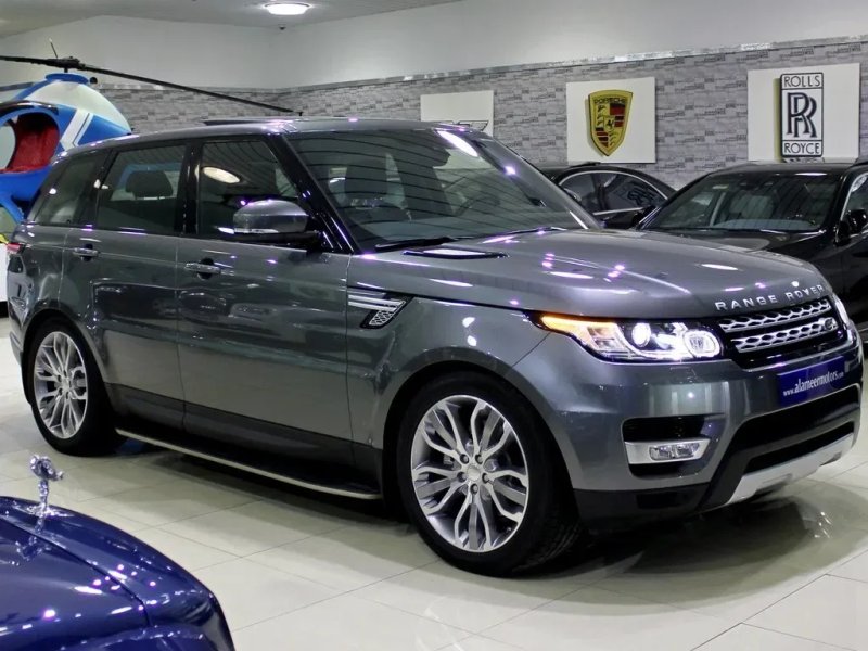 Range Rover Sport 2013-2022 Боковые пороги ОЕМ — фото 6