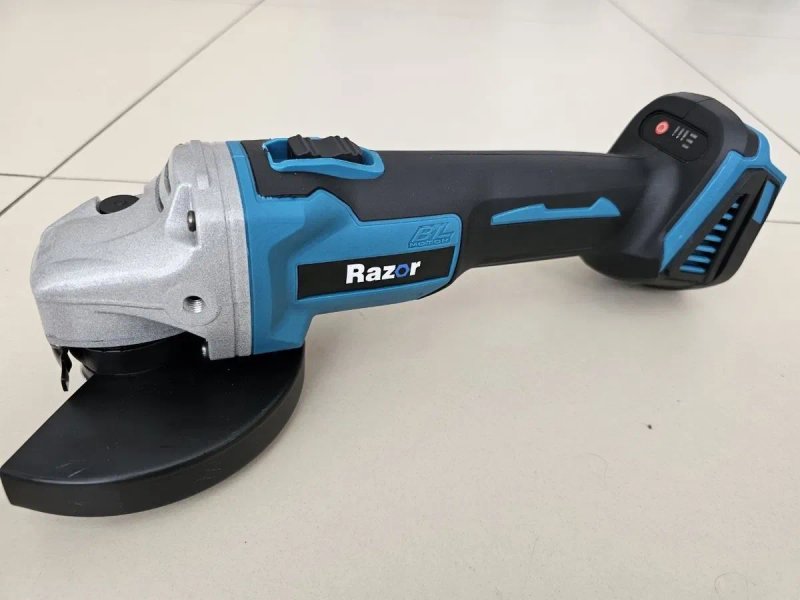 Razor DBL-24 Аккумуляторная Бесщеточная Болгарка Посадка акб Makita ProCraft Stromo Razor/ Регулировка оборотов — фото 3