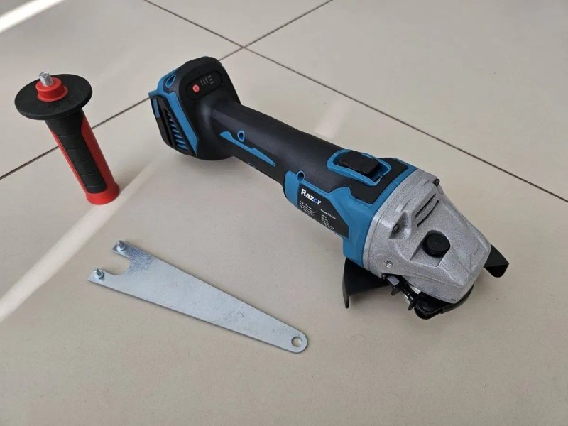 Razor DBL-24 Аккумуляторная Бесщеточная Болгарка Посадка акб Makita ProCraft Stromo Razor/ Регулировка оборотов — фото 5