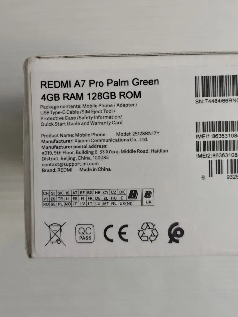 Redmi A7 Pro, NFC, 4/128Gb, блок живлення в комплекті. — фото 3