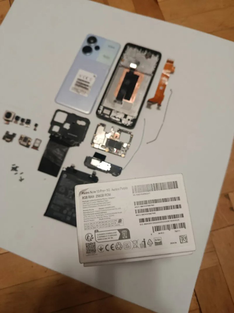 Redmi note 13 Pro + 5g запчастини — фото 7