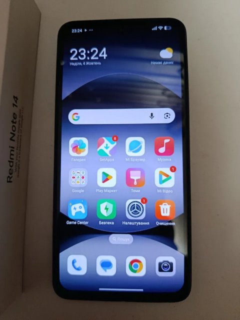 Redmi note 14 4g. 8/256