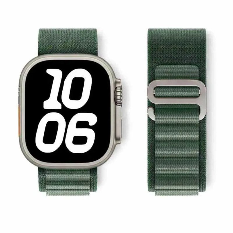 Ремінець Alpine на Apple Watch нейлоновий на всі серії ремешок — фото 3