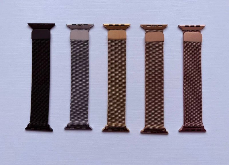 Ремінець Міланська петля для Apple Watch на всі серії 49,46,45,44,42,41,40,38мм ремешок браслет миланская петля milanese loop — фото 7