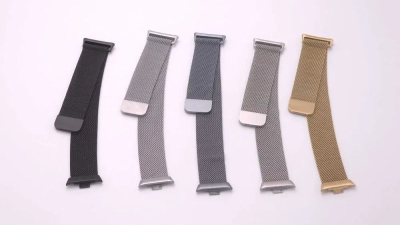 Ремінець міланська петля Redmi Watch 4/5/6 Mi Band 8/9/10 Pro магнітна — фото 2