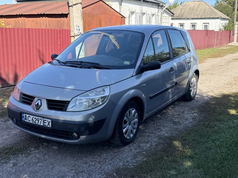 Renault Megane  Scenic 1.6 Газ Бензин Рено Меган Сценік — фото 2