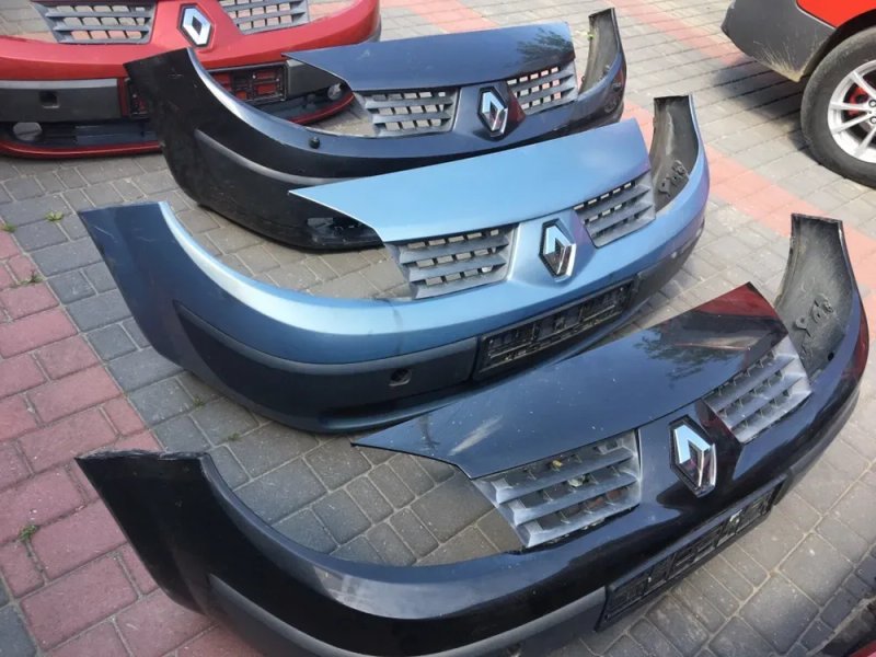 Renault scenic 2 grand Megane 2 бампер окуляр підсилювач розборка — фото 5