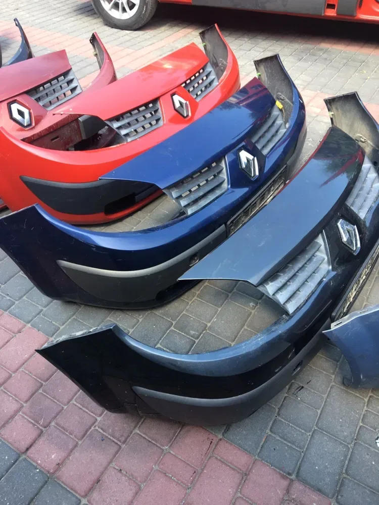 Renault scenic 2 grand Megane 2 бампер окуляр підсилювач розборка — фото 6