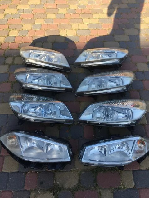 Renault scenic 2 megane 2 фара дорест ксенон лінза розборка