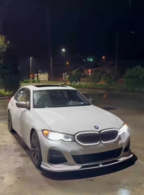 Решетка BMW G20 G21 Iconic Glow ноздри с подсветкой черный глянец 2018-2022 г20 бмв ноздрі лед