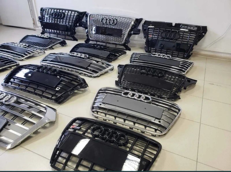 Решетка радиатора Audi Ауди Q5 Q7 Q8 Q3 А1 A6 А3 A4 А5 A7 А8 стиль S — фото 8