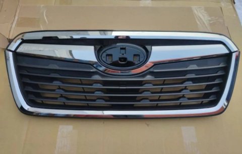 Решетка радиатора гриль grille  Subaru Forester  форестер SK 2018-2022 хром и черная