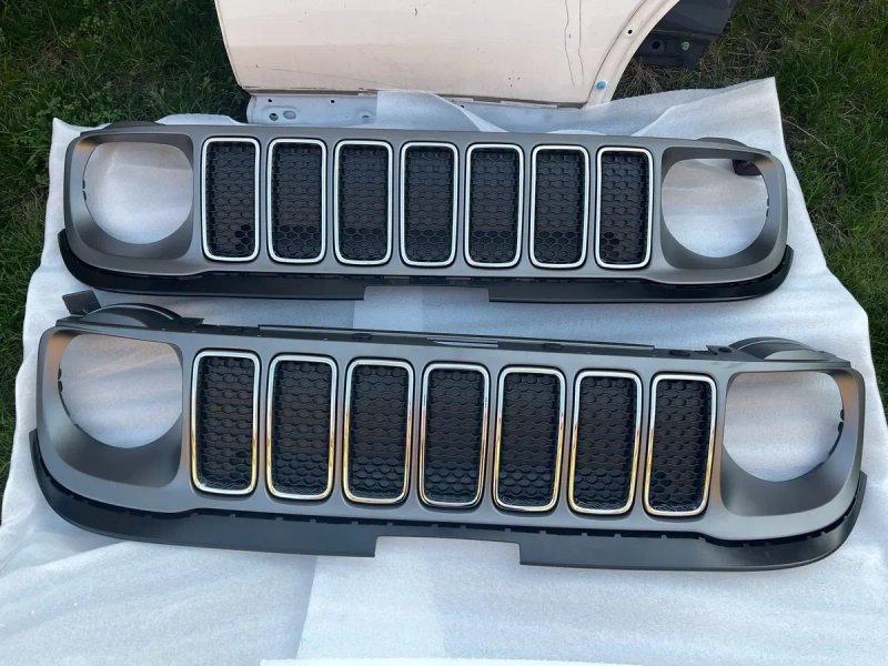 Решітка гриль рестайл jeep renegade — фото 2