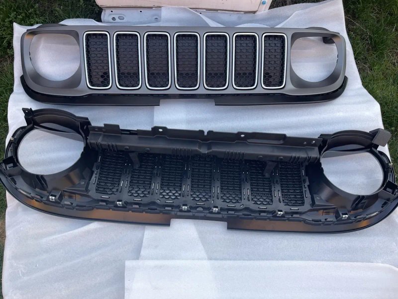 Решітка гриль рестайл jeep renegade — фото 7