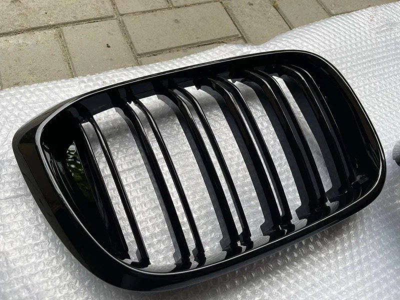 Решітки радіатора bmw x1 g01 \ x4 g02 (17-20) дорест тюнинг ноздрі — фото 3