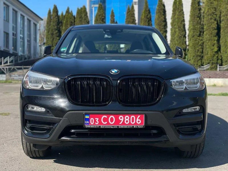 Решітки радіатора bmw x1 g01 \ x4 g02 (17-20) дорест тюнинг ноздрі — фото 8
