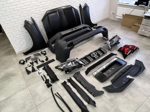 Рестайлинг обвес Toyota Land Cruiser Prado 150 тойота прадо