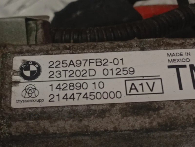 Рейка рульова BMW X7 G07 БМВ Х7 Г07 розборка шрот запчастини 32105B35834 225A97FB2 Рейка рулевая — фото 6