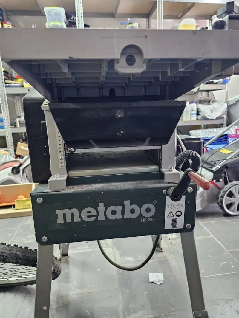 Рейсмусово-фугувальний верстат Metabo hc 260 c/2.20 wnb — фото 6