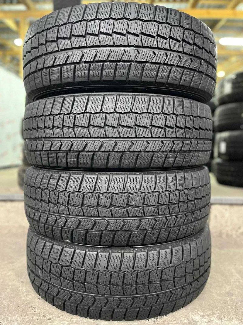 Резина бу Dunlop Winter Maxx WM02 215/60 R17 арктична зима 7 мм можна поштучно — фото 2