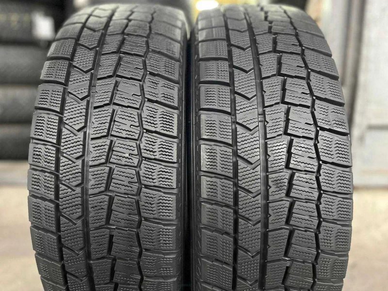Резина бу Dunlop Winter Maxx WM02 215/60 R17 арктична зима 7 мм можна поштучно — фото 3