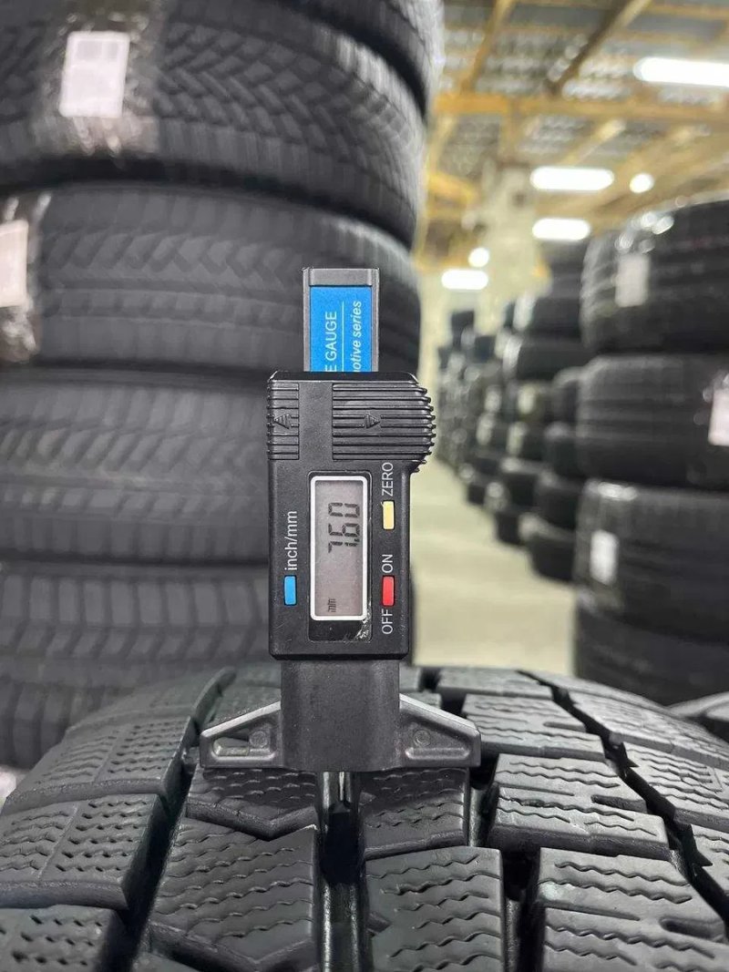Резина бу Dunlop Winter Maxx WM02 215/60 R17 арктична зима 7 мм можна поштучно — фото 4